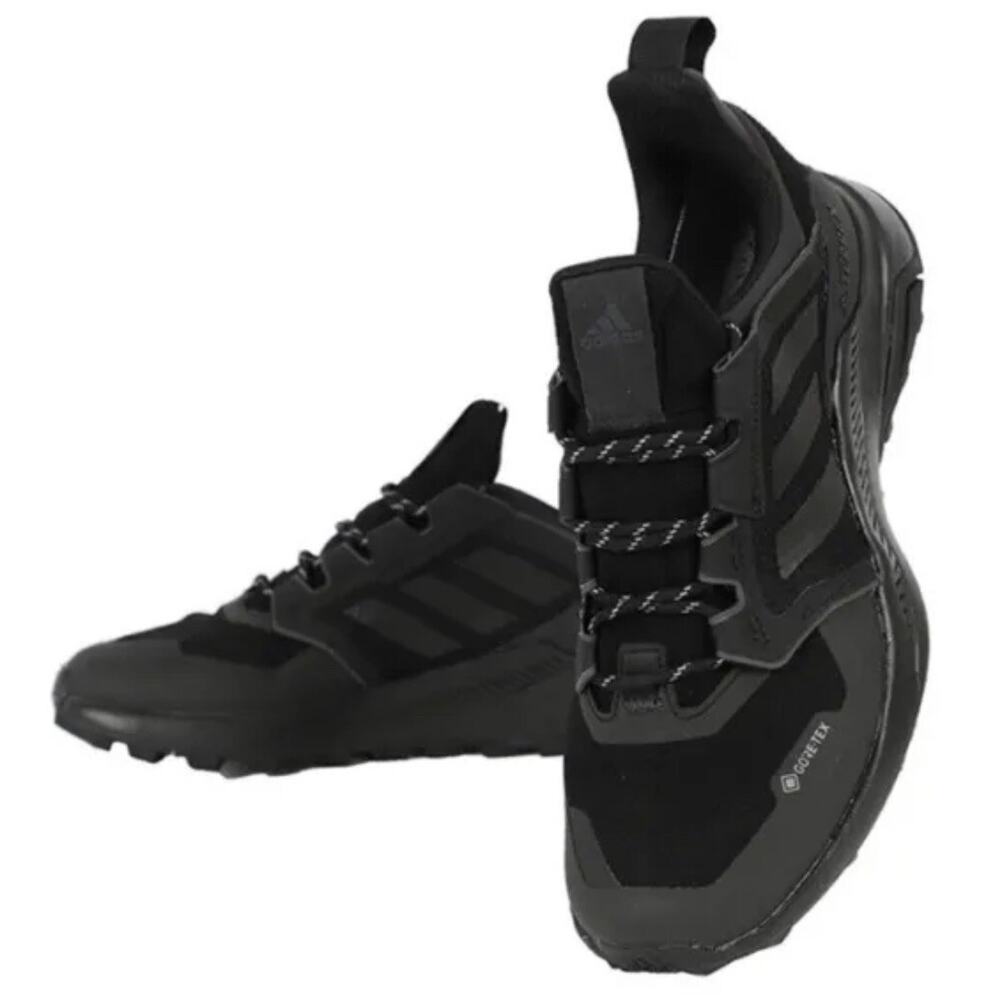 Adidas Black Terrex Trailmaker Goretex AT Hiking Shoes Mens 9.5 Fast Ship NEW